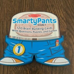 New Melissa & Doug Smarty Pants Grade 1 Brain building Cards